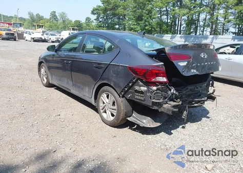 2020 Hyundai Elantra Value Edition from USA, damaged, VIN 5NPD84LF7LH619803